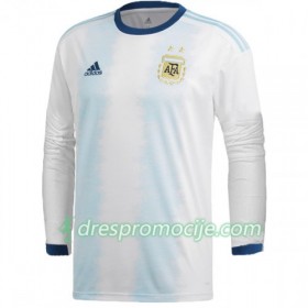 Argentina Dres Domaći Copa América 2019 Dugim Rukavima